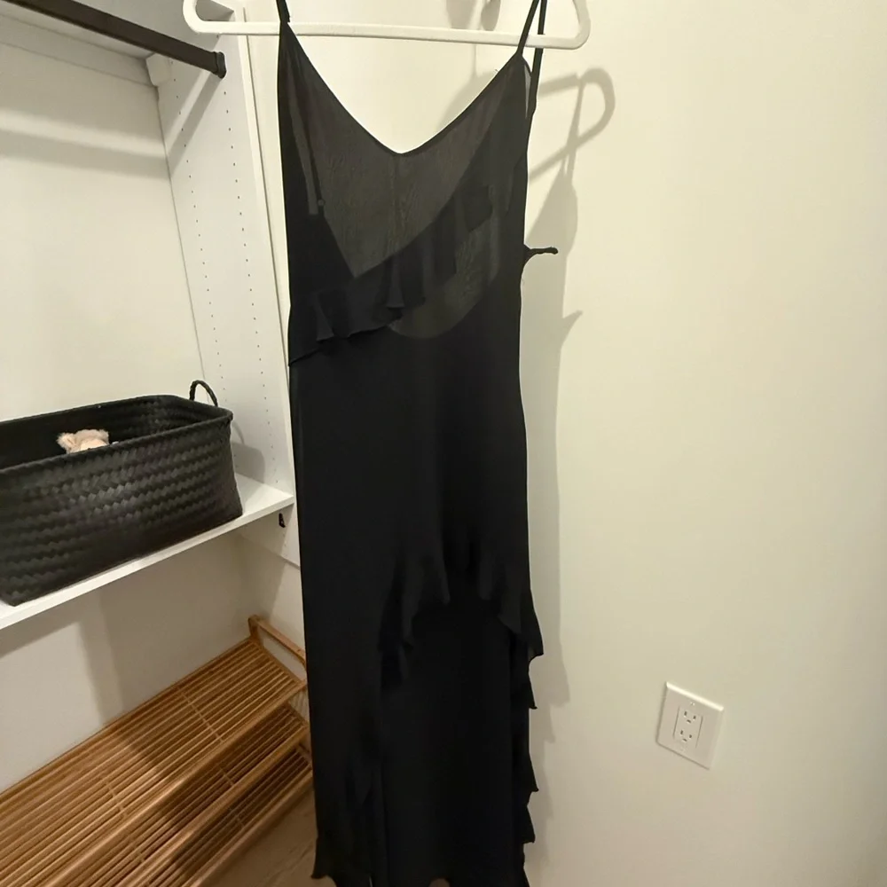 White Fox Boutique Black Maxi Dress - Picture 2 of 3